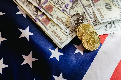 bitcoin us flag with dollar bills background.jpg