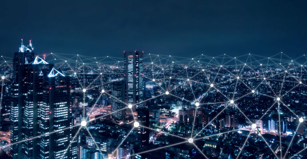 06 An image displaying blockchain network above a city 3.jpg