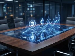 Kripto Bağlantılı Hisseler: 2026 Portföyleri İçin En İyi 5 Şirket Yatırımcıların portföylerini çeşitlendirmek için incelediği en iyi kripto bağlantılı hisseler ve borsa grafikleri.