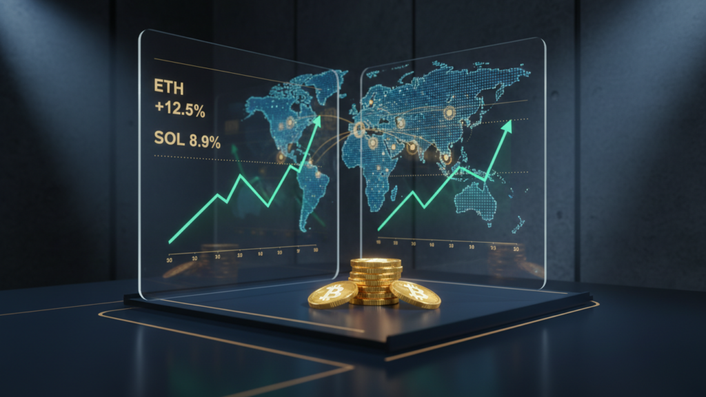 dijital varlık yatırımları grafiği