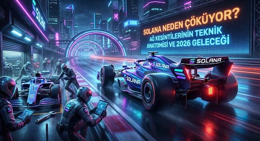 solana ag imarisi, proof of history calisma mantigi, firedancer istemcisi, solana kesinti gecmisi, gulf stream protokolu.